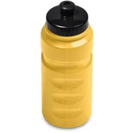 Altitude Fanflare Plastic Water Bottle Black Yellow Top